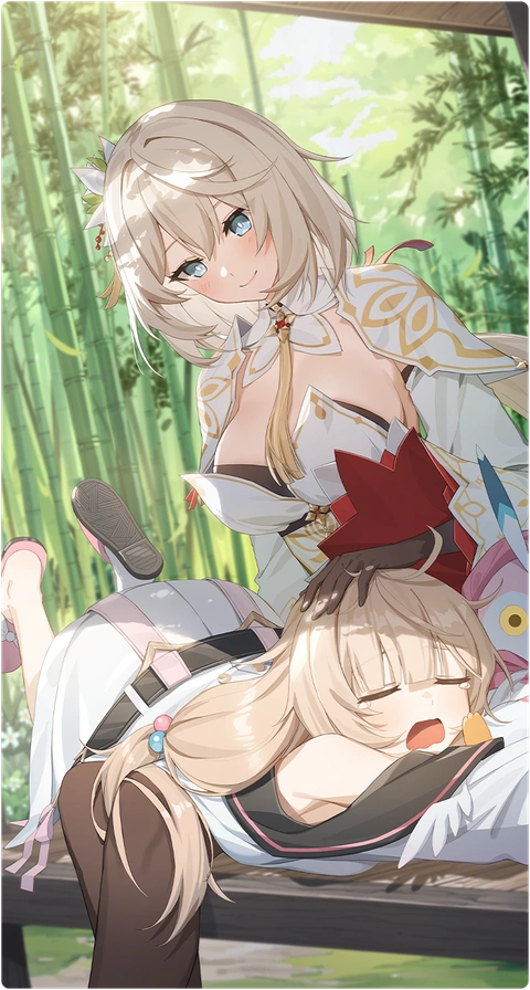 A White Moon Shines With the Sun's Warmth