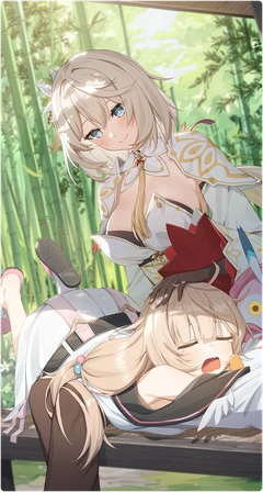 A White Moon Shines With the Sun's Warmth
