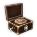 Old Wooden Music Box