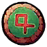 Flame Tree Rune (Fragile)